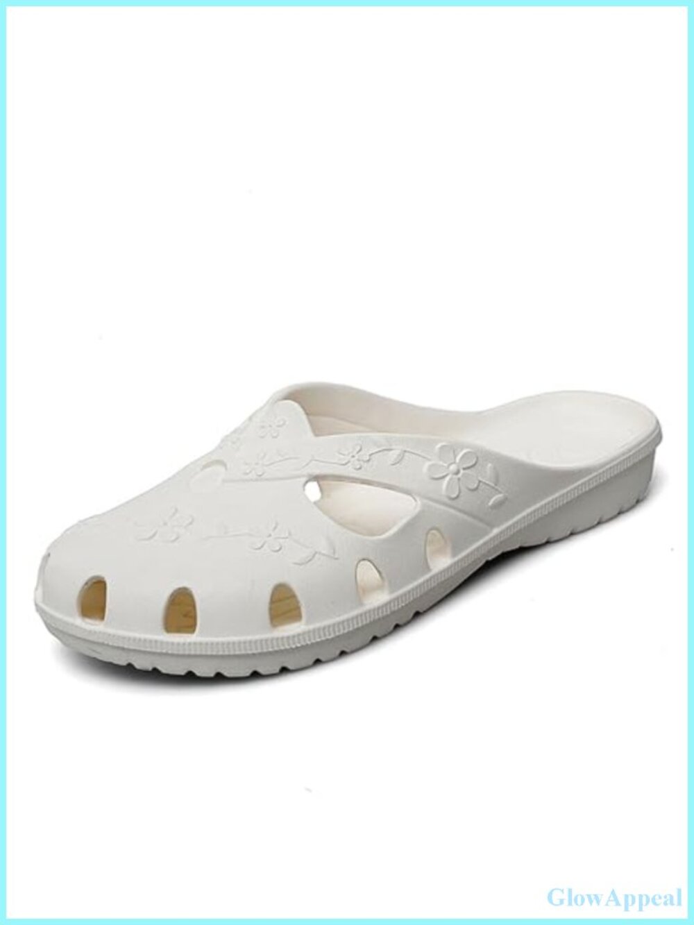 Women's Flat Sandals Slip On Water Sandals Casual Floral Mules Lightweight